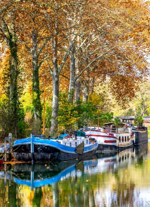 Excursions sur le canal du midi organisés par JVO Voyage, votre agence de voyages en groupe par excellence,