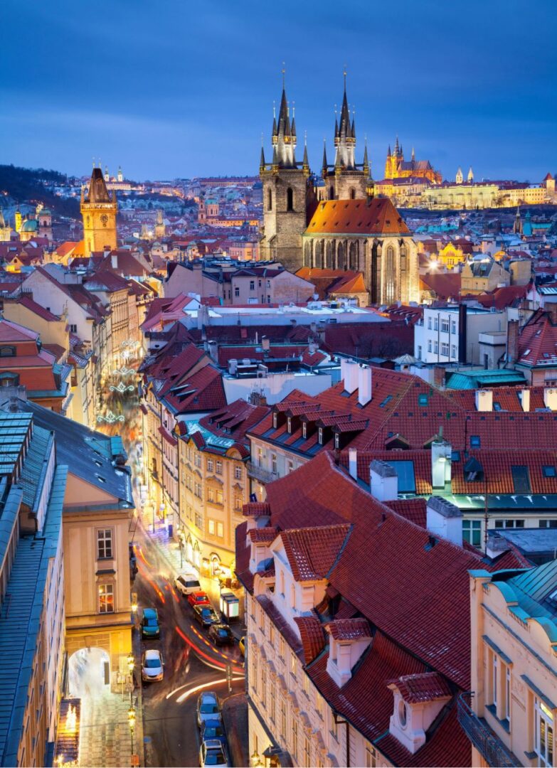 Prague et la bohême du sud. JVO Voyages votre agence de voyages en groupe par excellence, organise des excursions. République Tchèque.